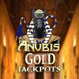 Anubis Gold Jackpots logo by Inspired Gaming Lizaro Casino