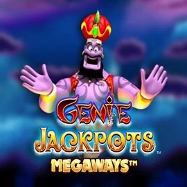 Genie Jackpots Megaways logo by Blueprint Gaming at Lizaro Casino