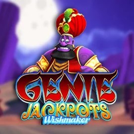Genie Jackpots Wishmaker slot visual from Blueprint Gaming available on llizarocasino.com