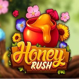 Honey Rush online game logo by Play'n GO on llizarocasino.com